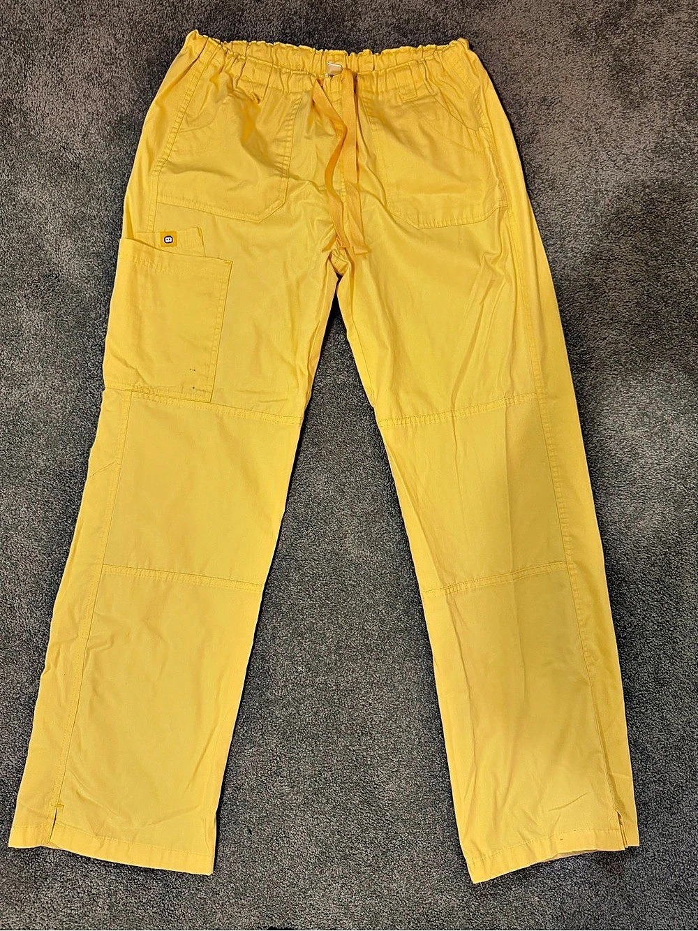 Yellow SCRUB Pant - Large Tall